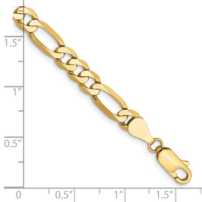 5.25mm Flat Figaro Chain