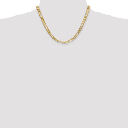 6.25mm Flat Figaro Chain