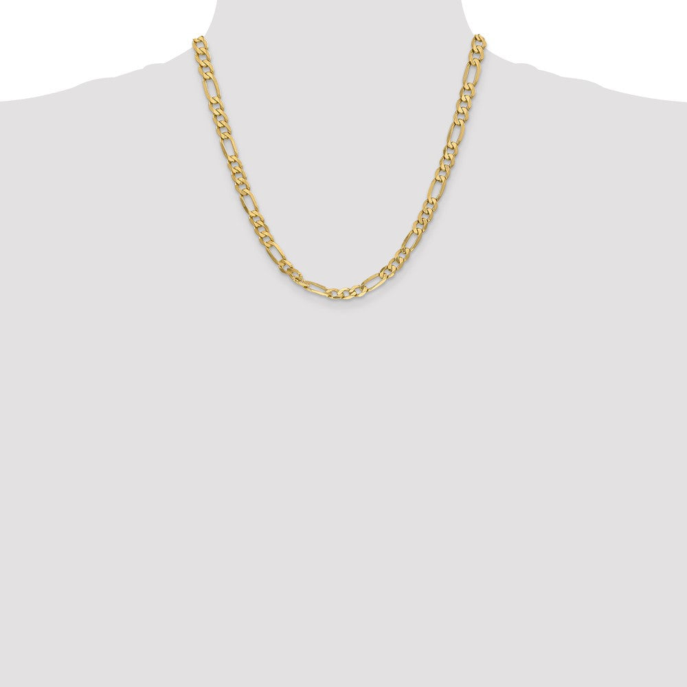 6.25mm Flat Figaro Chain