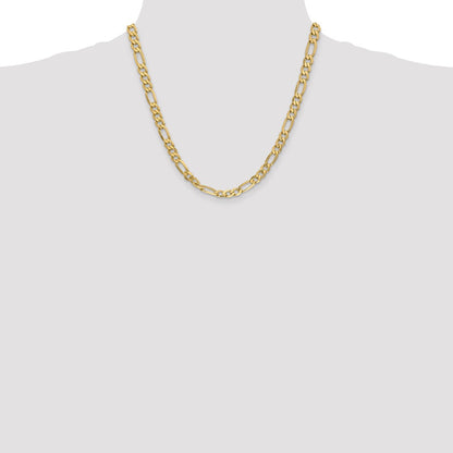 6.25mm Flat Figaro Chain