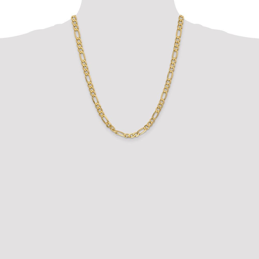 6.25mm Flat Figaro Chain