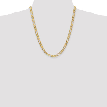 6.25mm Flat Figaro Chain