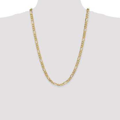 6.25mm Flat Figaro Chain