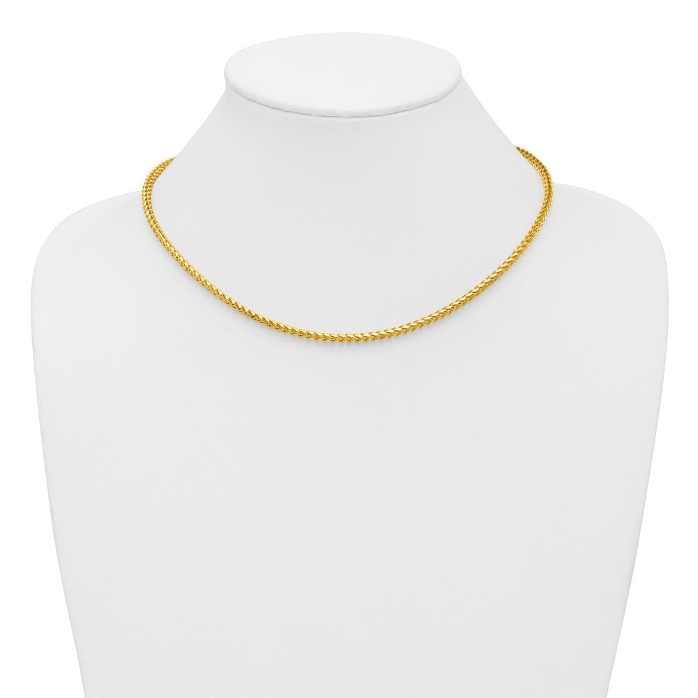 3mm Franco Chain - Yellow Gold