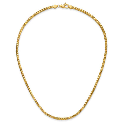 3mm Franco Chain - Yellow Gold