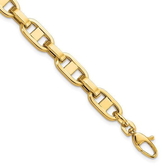 Fancy Link Bracelet 8.5" - 6mm