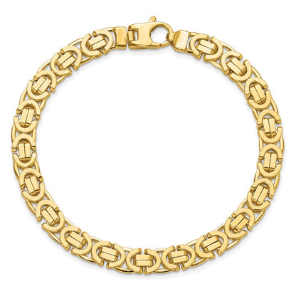 Polished Fancy Link Bracelet 8.25" - 23.29g