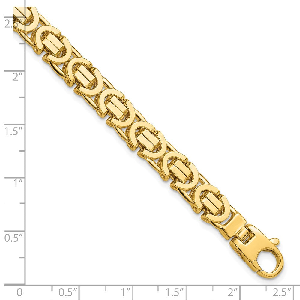 Polished Fancy Link Bracelet 8.25" - 23.29g