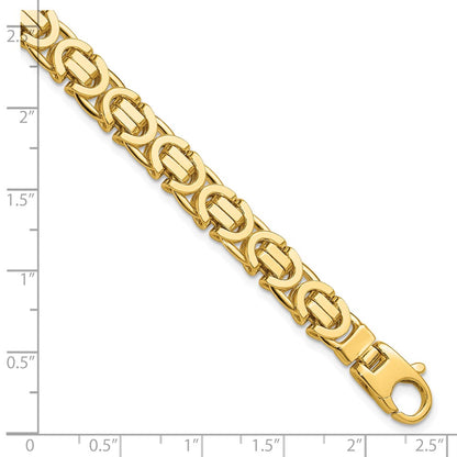 Polished Fancy Link Bracelet 8.25" - 23.29g