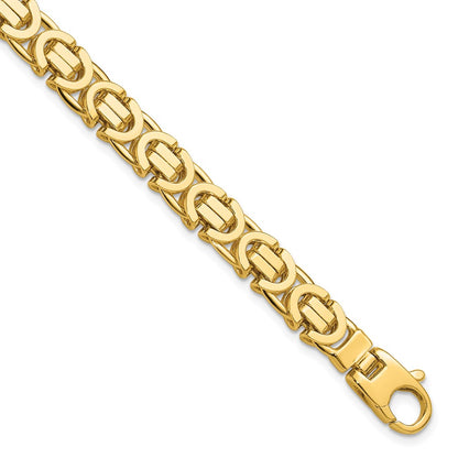 Polished Fancy Link Bracelet 8.25" - 23.29g
