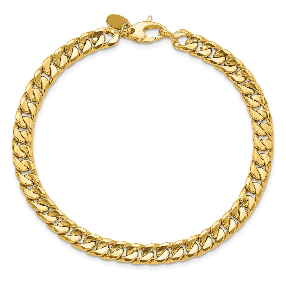 Polished Fancy Bracelet 8.5" - 6mm