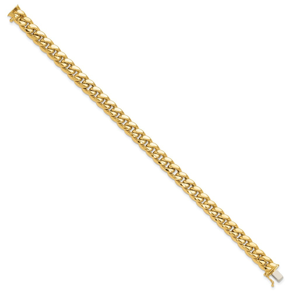 Polished Curb Link Men's Bracelet 9"