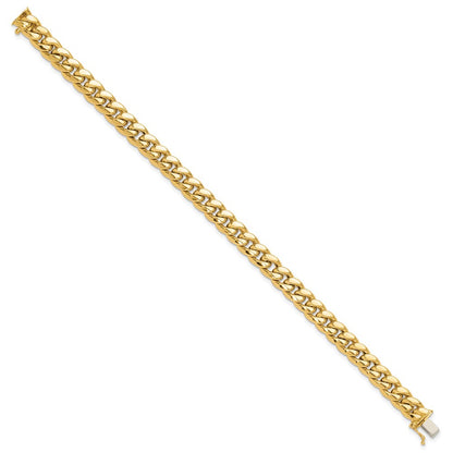 Polished Curb Link Men's Bracelet 9"
