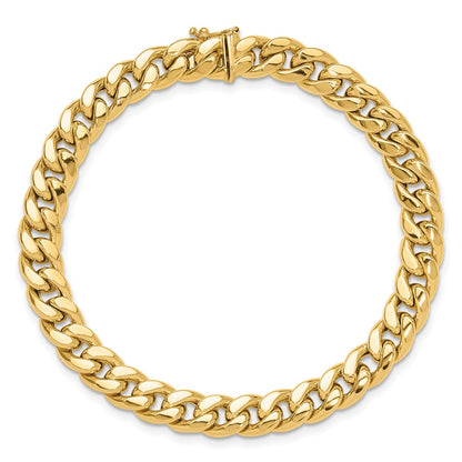Polished Curb Link Men's Bracelet 9"