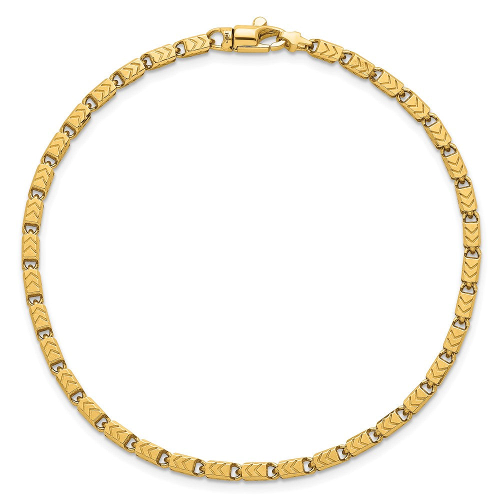 Polished 8.25 Fancy Link Bracelet 8.25"