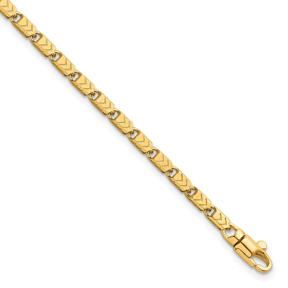 Polished 8.25 Fancy Link Bracelet 8.25"