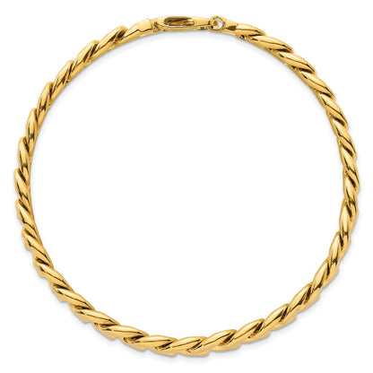 Pave Flat Curb Chain 8.5mm Men's Bracelet 8.5"