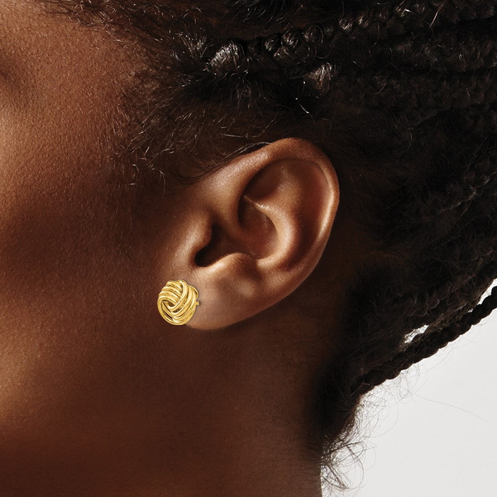 Polished Fancy Post Earrings