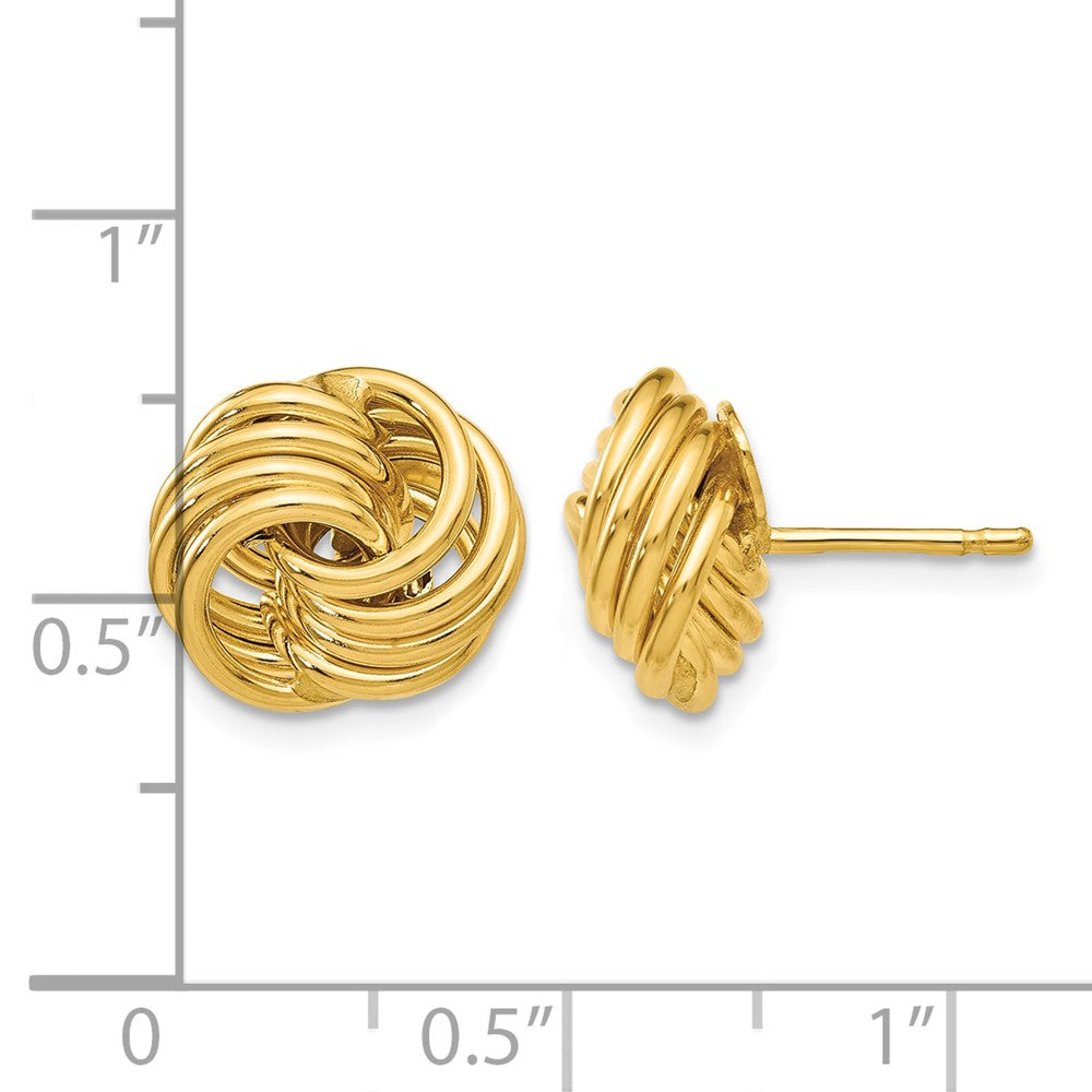 Polished Fancy Post Earrings