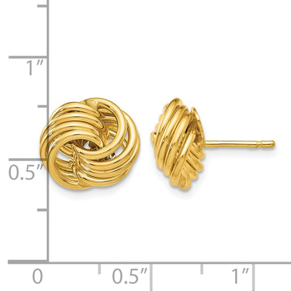 Polished Fancy Post Earrings