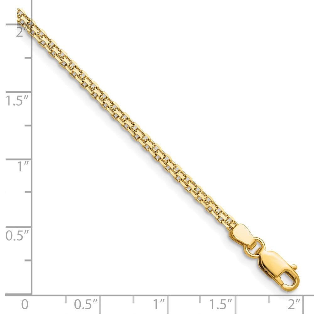 2.2mm Lightweight Flat Bismark Chain