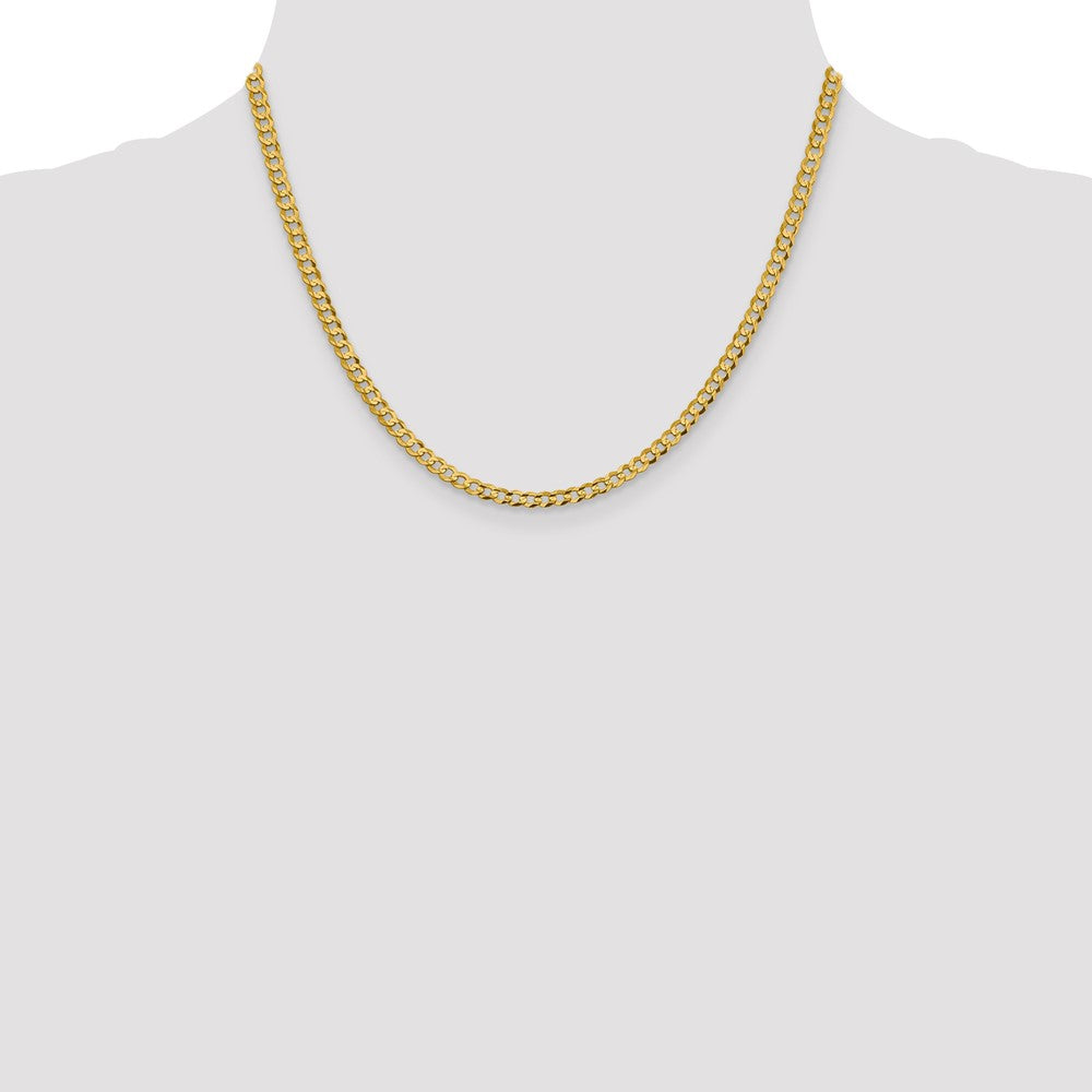 3.7mm Lightweight Flat Cuban Chain