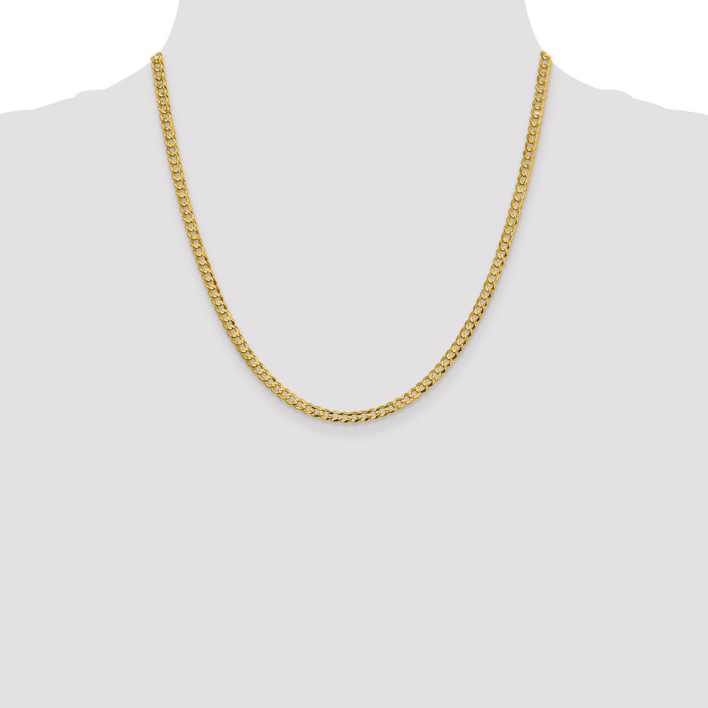 3.7mm Lightweight Flat Cuban Chain
