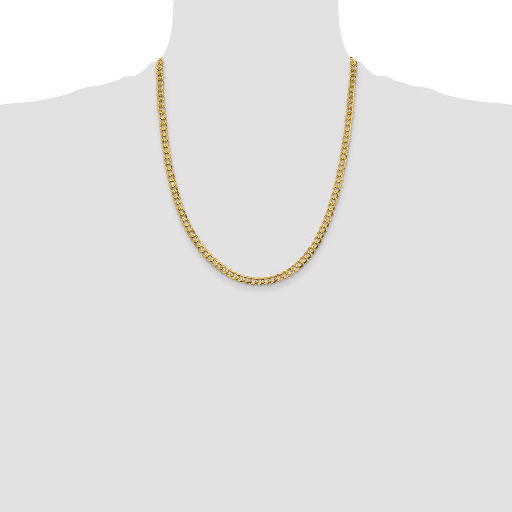 4.7mm Lightweight Flat Cuban Chain