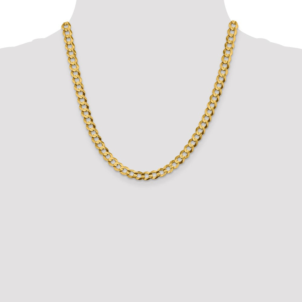 7.2mm Lightweight Flat Cuban Chain