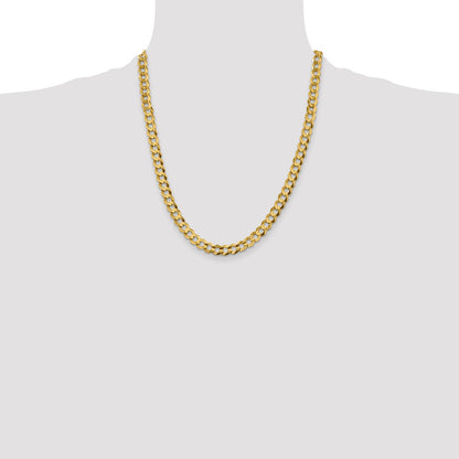 7.2mm Lightweight Flat Cuban Chain
