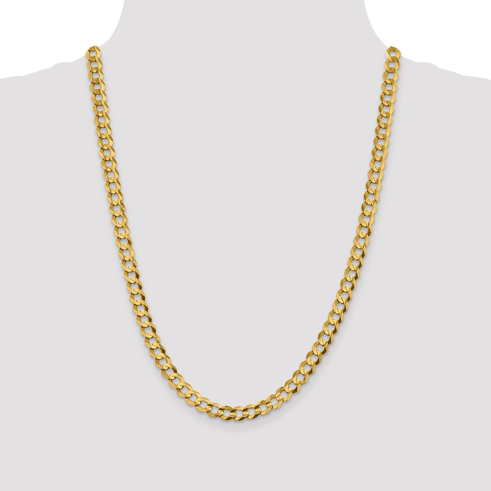 7.2mm Lightweight Flat Cuban Chain