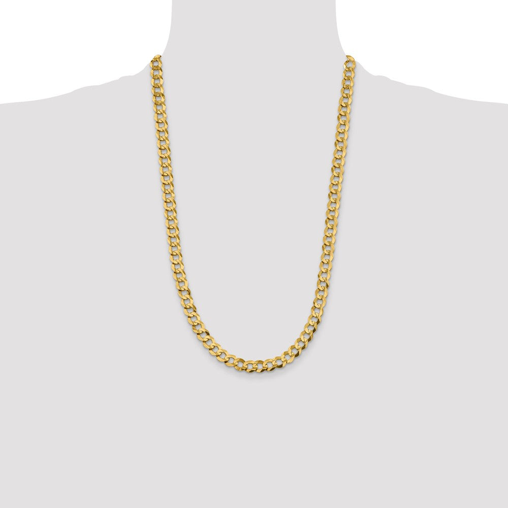8.3mm Lightweight Flat Cuban Chain
