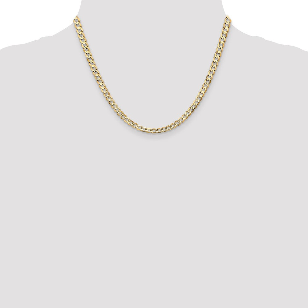 4.5mm Open Concave Curb Chain