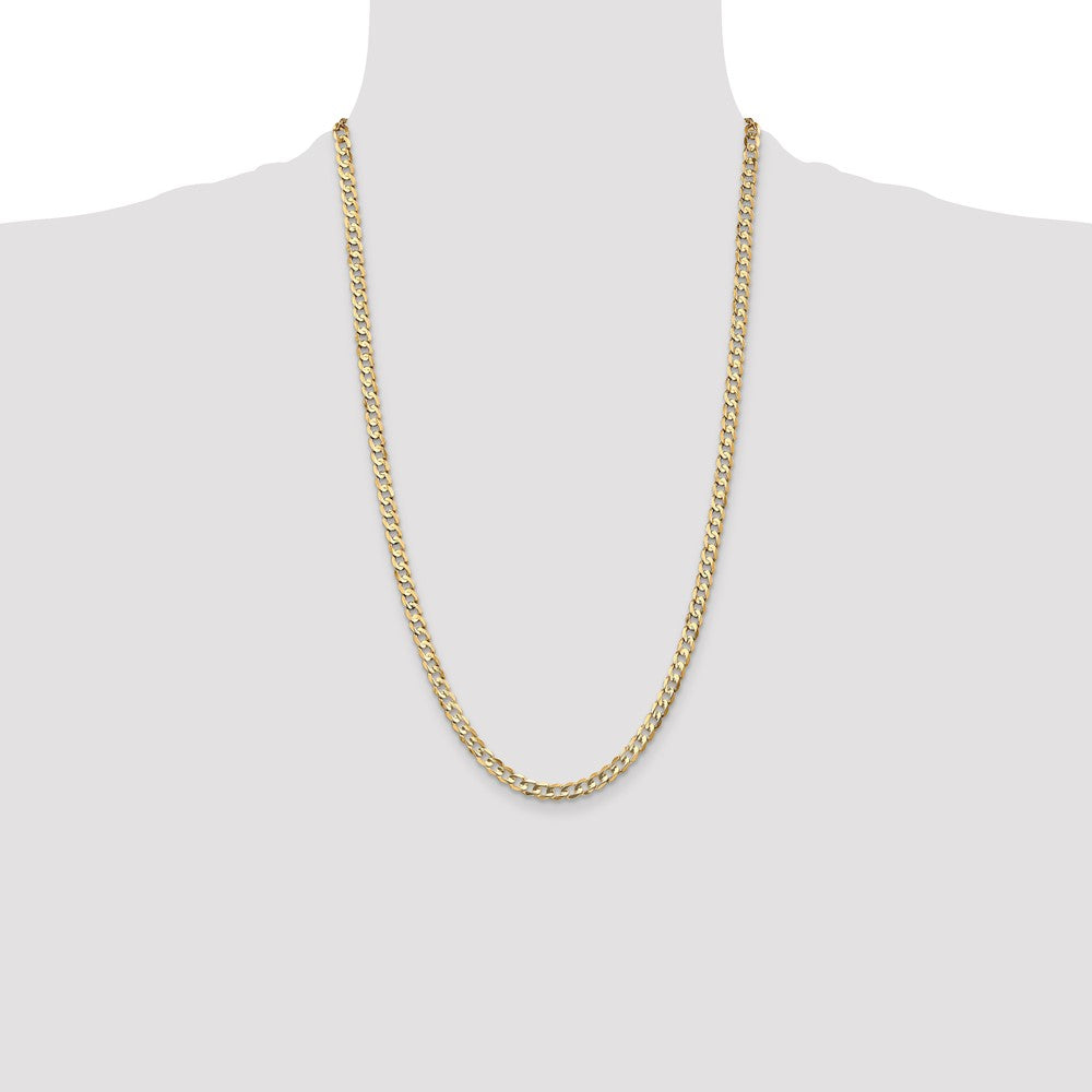 4.5mm Open Concave Curb Chain