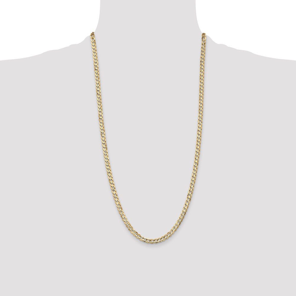 4.5mm Open Concave Curb Chain