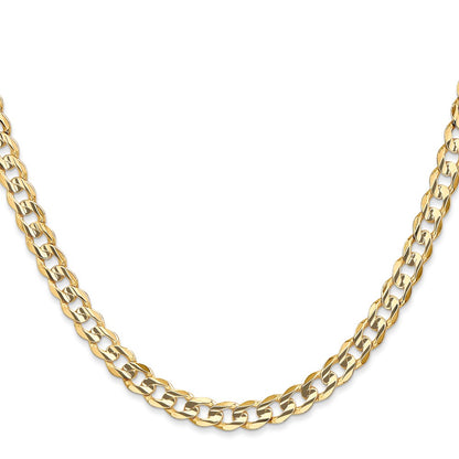 5.25mm Open Concave Curb Chain
