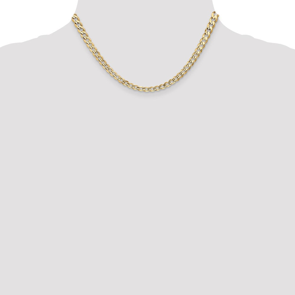 5.25mm Open Concave Curb Chain