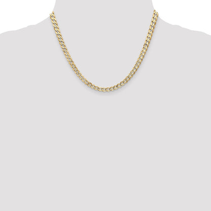 5.25mm Open Concave Curb Chain