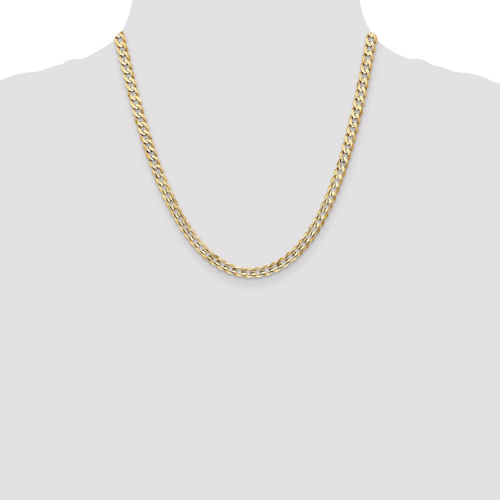 5.25mm Open Concave Curb Chain