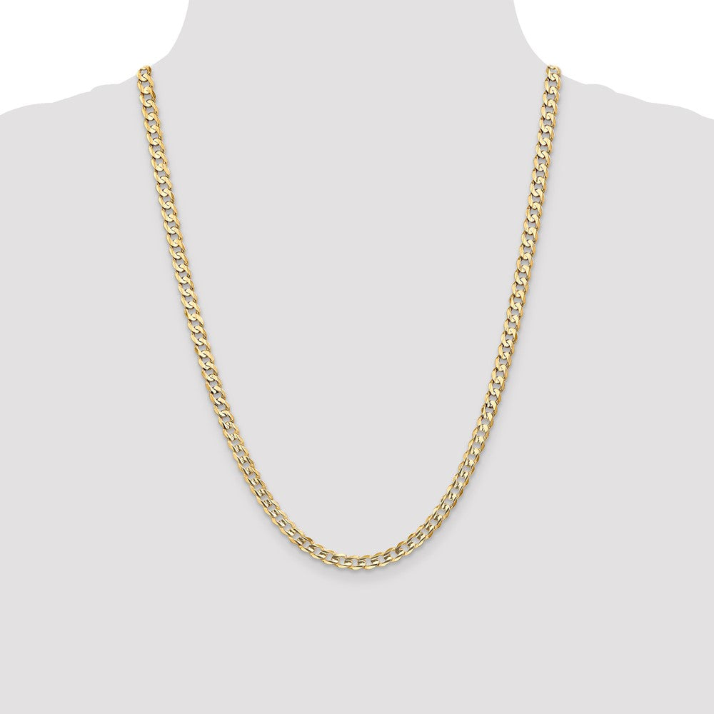 5.25mm Open Concave Curb Chain