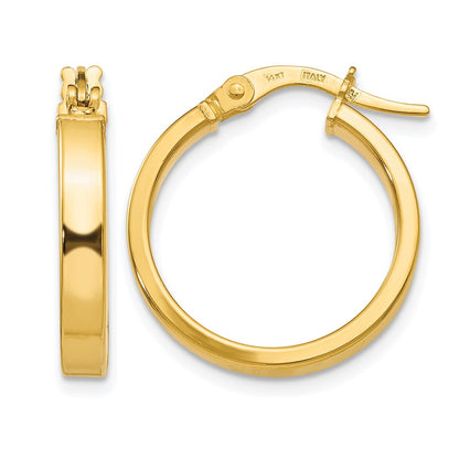 Polished Earrings - 3mm, 1.3g