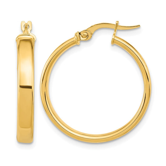 Polished Earrings - 4mm, 1.92g