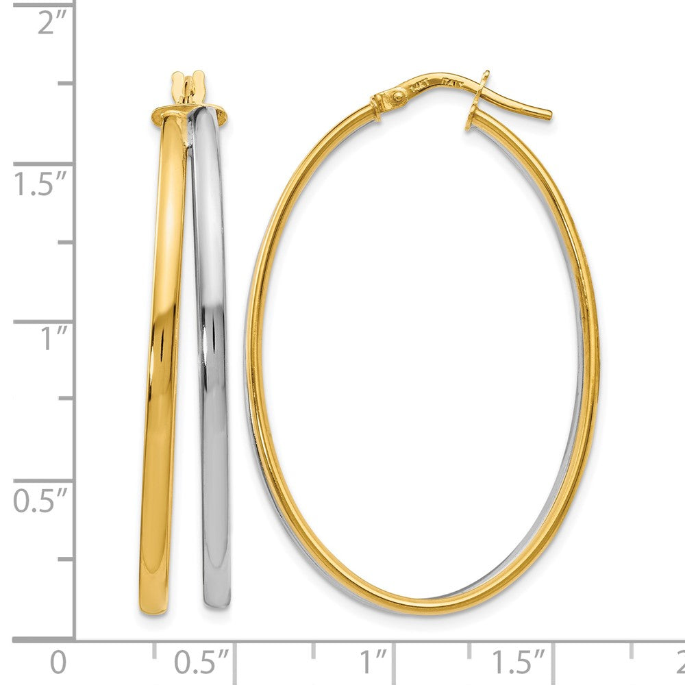 Polished Hoop Earrings - 7mm