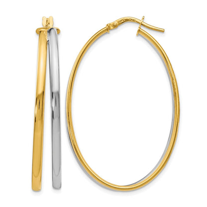 Polished Hoop Earrings - 7mm