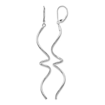 Twisted Leverback Earrings