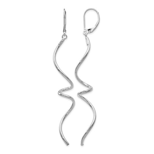 Twisted Leverback Earrings