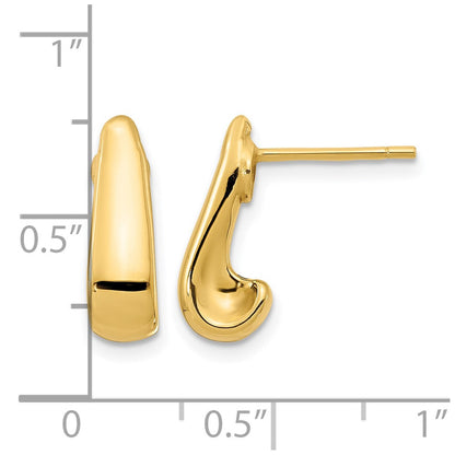 Polished Post Earrings - 5mm