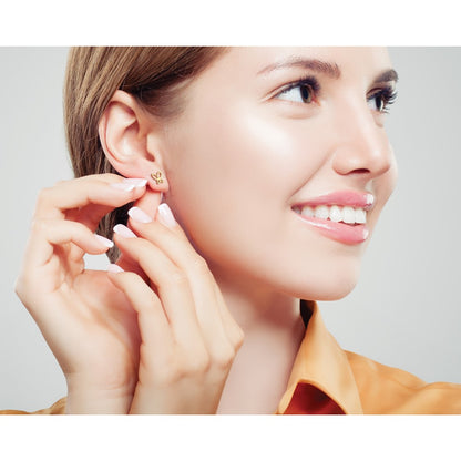 Polished Butterfly Post Earrings