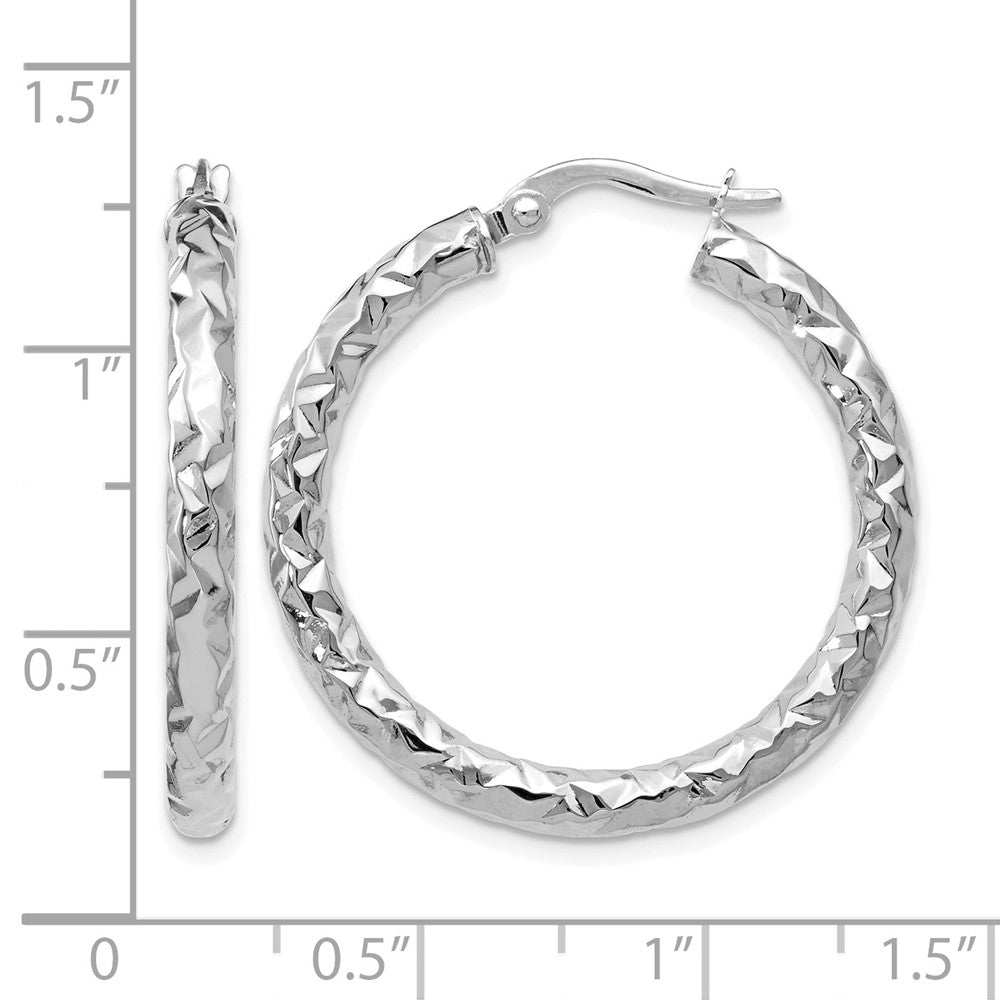 Polished and Textured Earrings