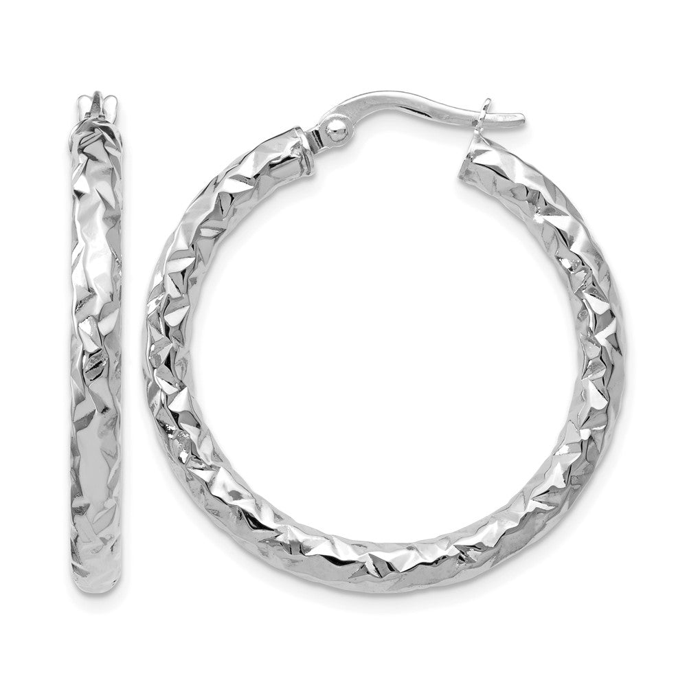 Polished and Textured Earrings